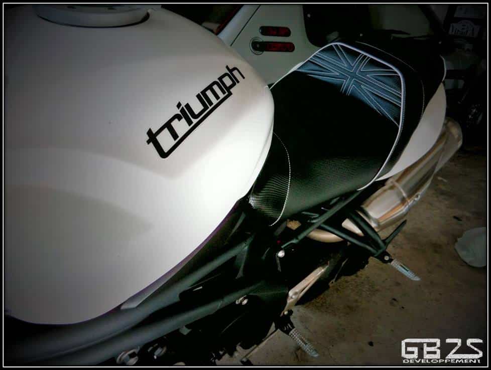 Triumph Speed Triple avec Selle confort