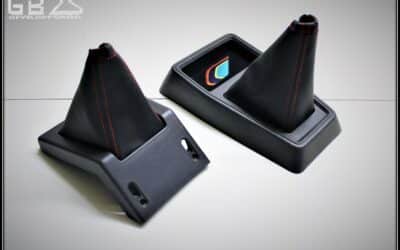 Soufflets de levier de vitesse pour Peugeot 205 GTI ph1, ph2 et Rallye  Couleur gris anthracite ou noir.